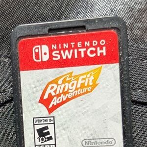 Nintendo Ring Fit Adventure Game Card - Red/White/Black